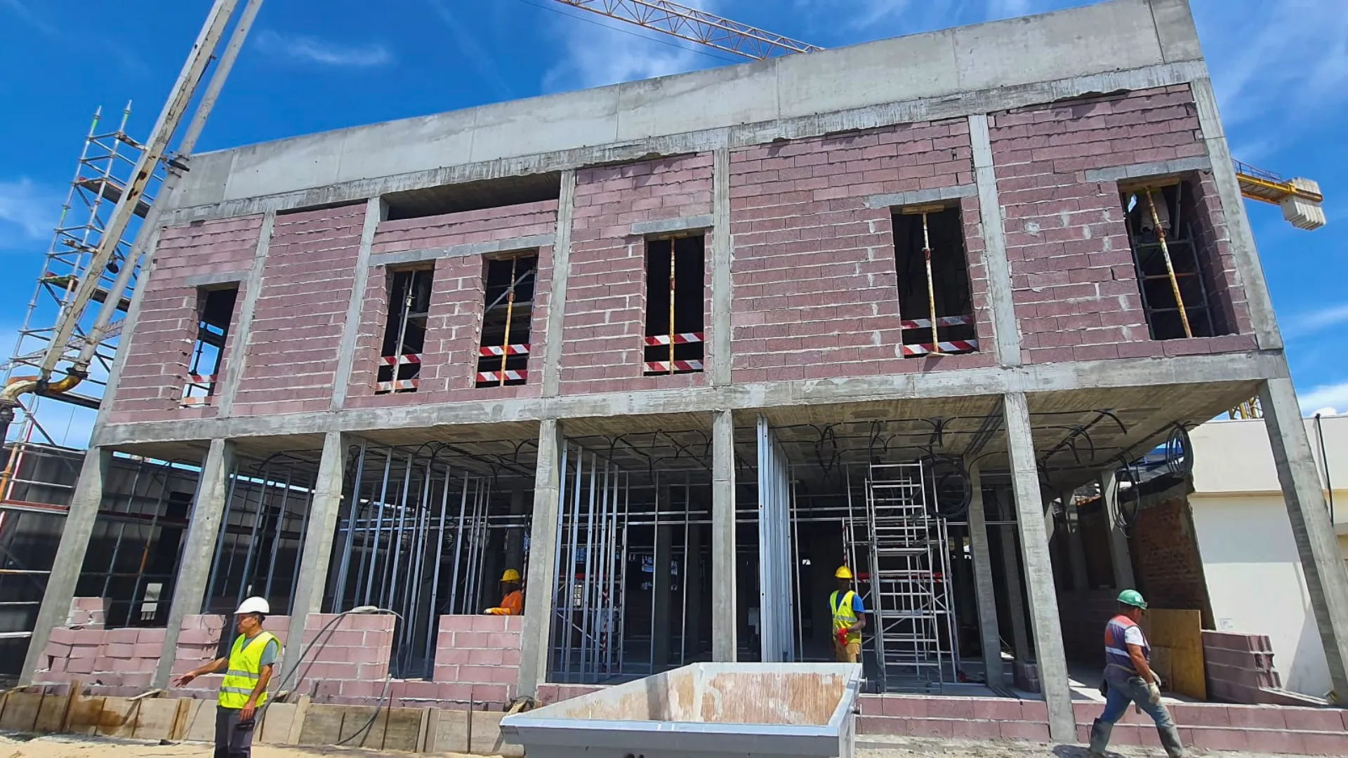 Detalhe do projeto Casa do pai – Centro de Acolhimento Temporário